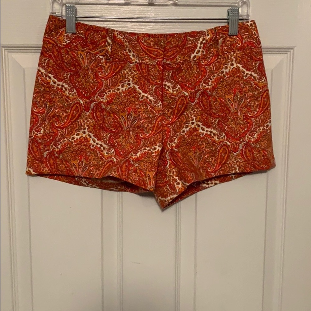 Talbots Paisley 3.5” Inseam Shorts